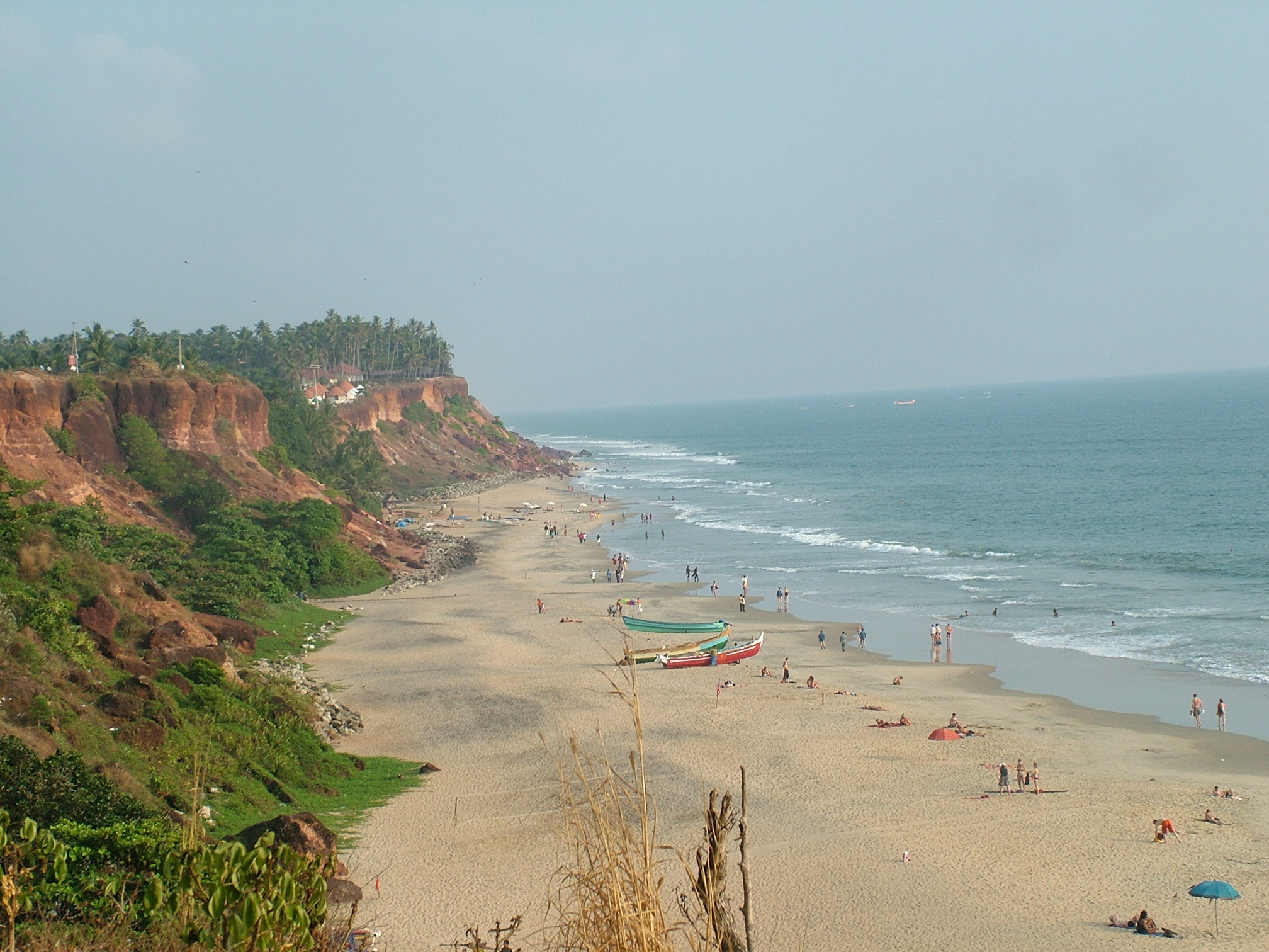 להגיע לוורקלה, אך לא בגלל החוף