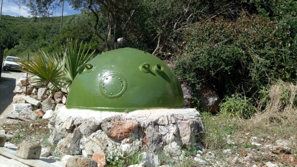 מוקש ימי בחוף אפטלי לפקדה יון