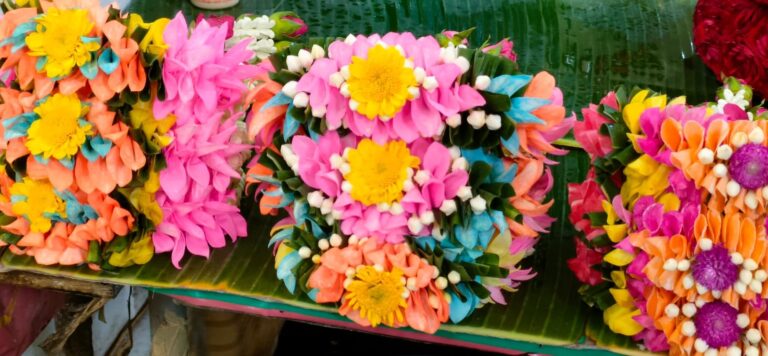 שוק הפרחים הגדול בבנגקוק