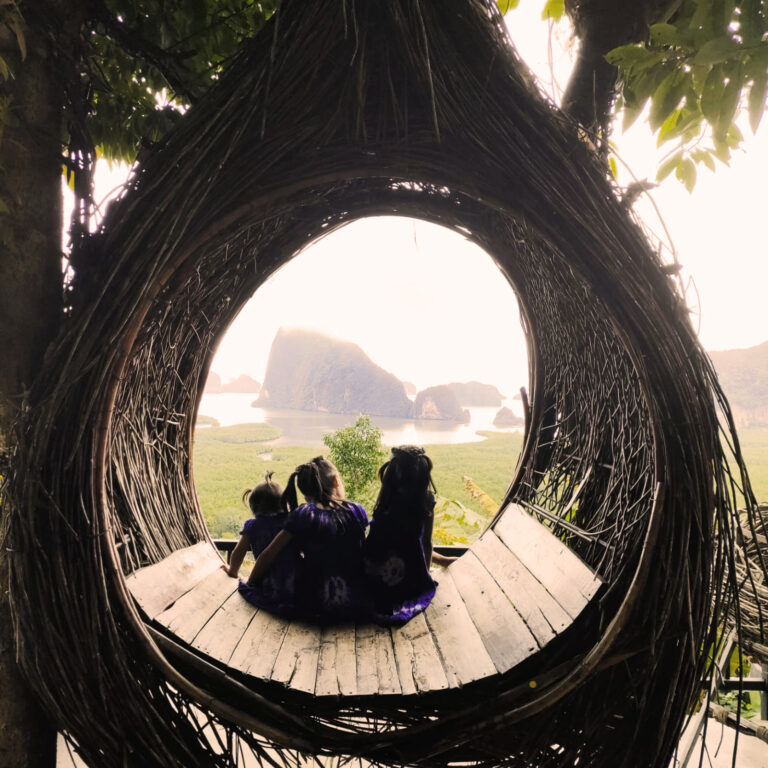 נקודת תצפית על פנאנג נגה תאילנד