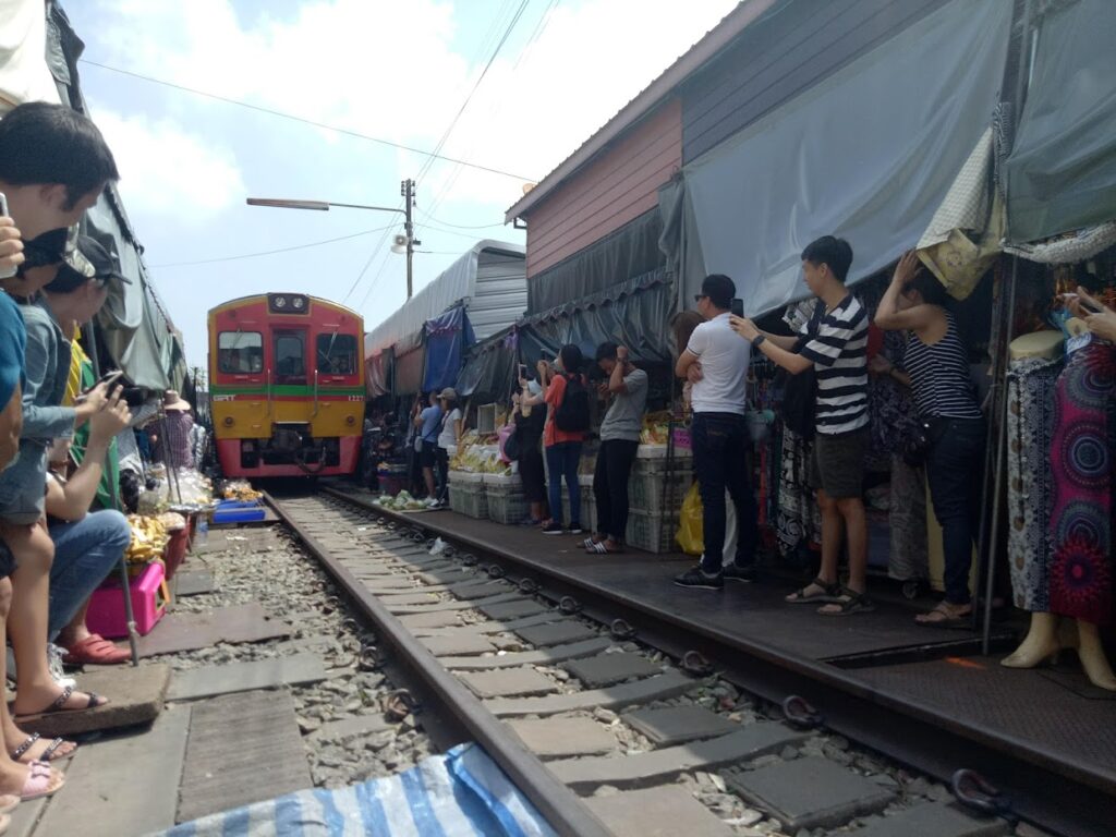 Mae Klong Railway Market