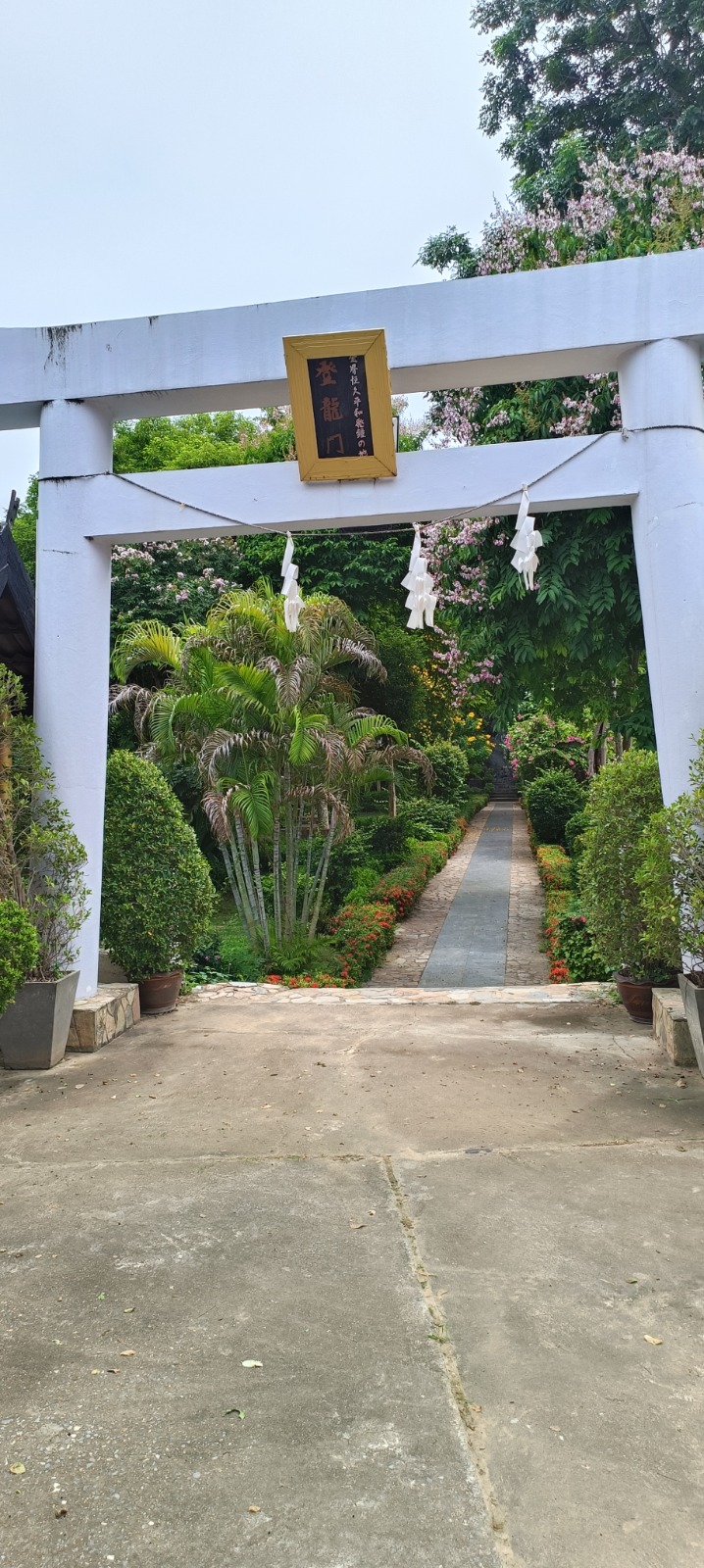 שער הכניסה לגן השינטו בקנצ'נבורי