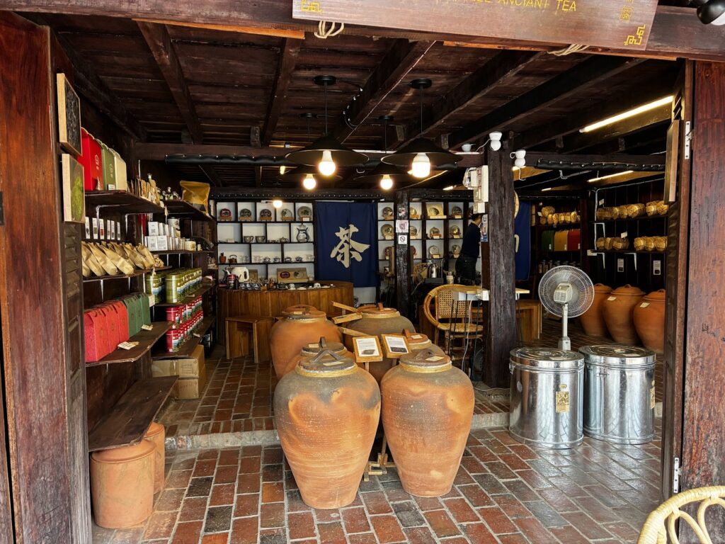 חנות תה בעיר לואנג פרבנג לאוס