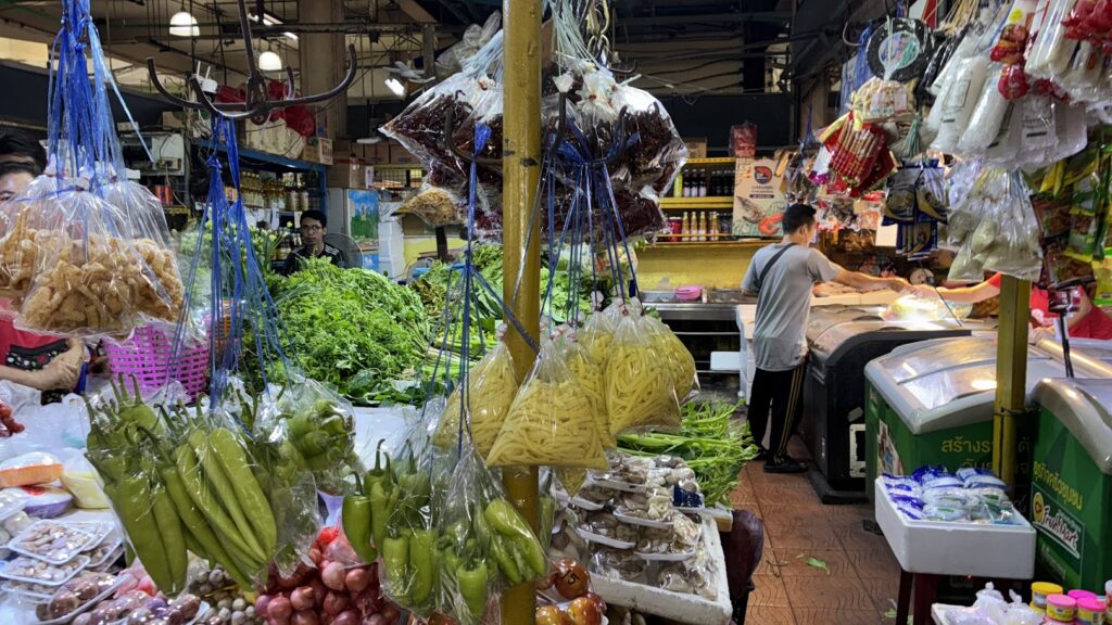 שוק הפרחים הגדול בבנגקוק