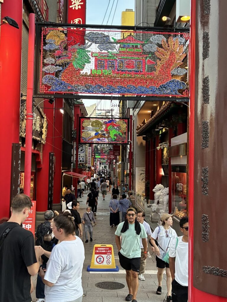 הכניסה לצ'ינה טאון נאגאסקי יפן